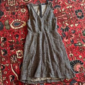 Madewell cotton boucle jumper dress